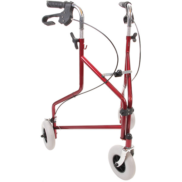 Rollator Delta rood